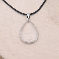 Pendentif Cristal de Roche "Clarté"