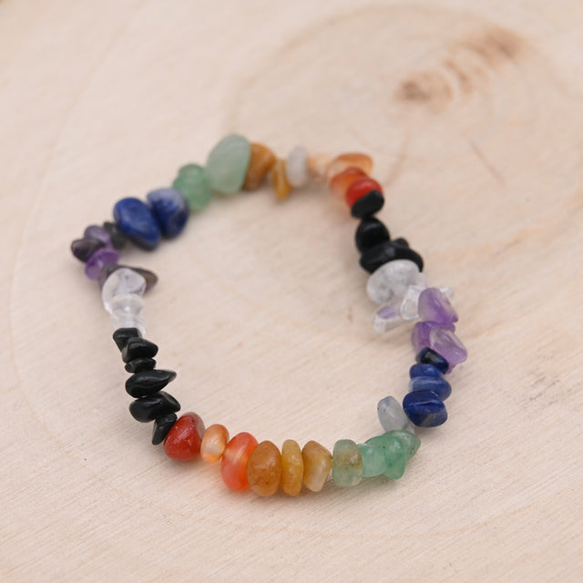 Bracelet Baroque 7 Chakras - Déstockage