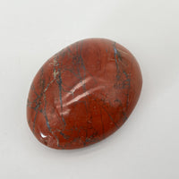 Galet "Vitalité" en Jaspe Rouge
