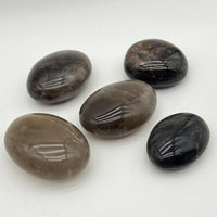 Galet "Anti-Addiction" en Quartz Fumé