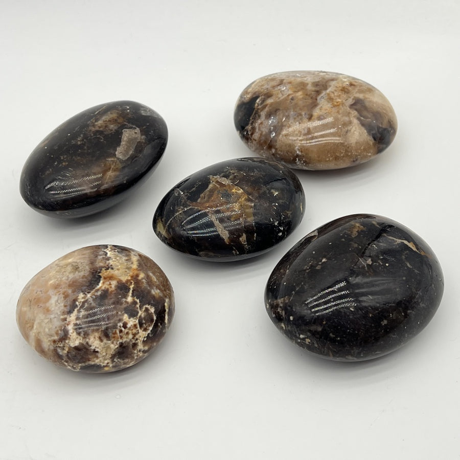 Galet "Soutien Émotionnel" en Opale Brune