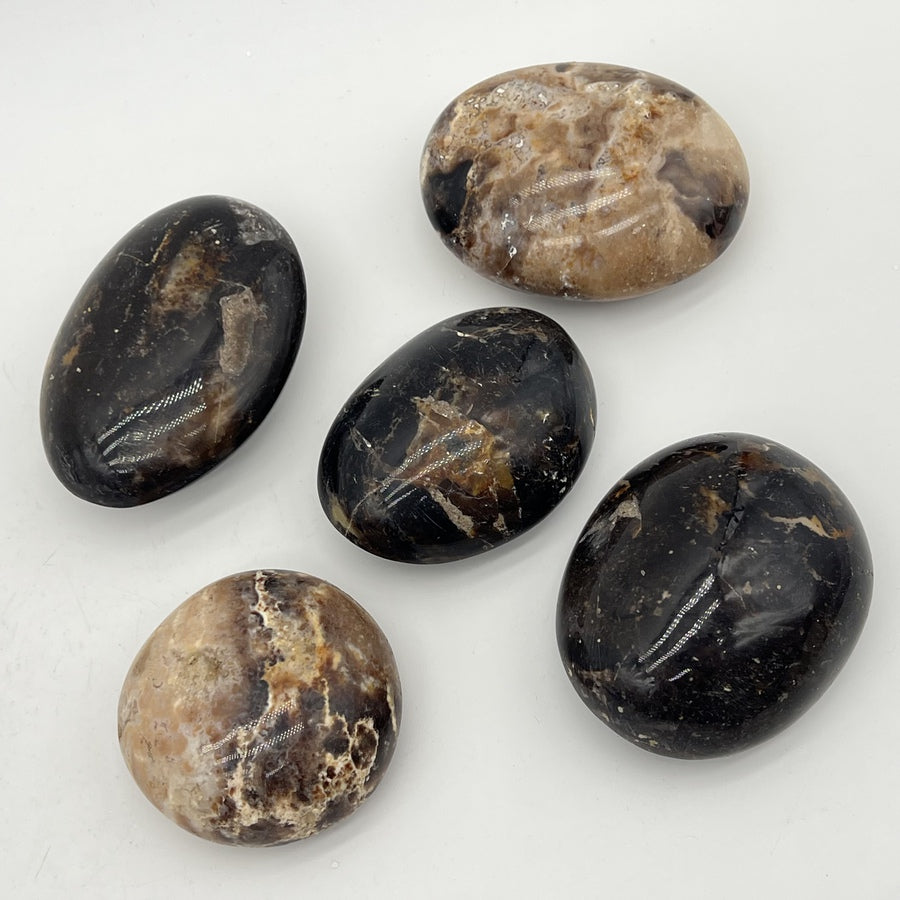 Galet "Soutien Émotionnel" en Opale Brune