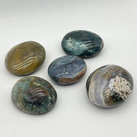 Galet "Réconfort" en Jaspe Orbiculaire