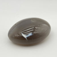 Galet "Ancrage" en Agate Grise