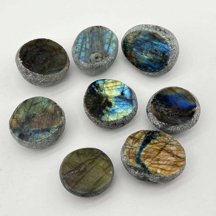 Labradorite Semi-Polie "Protection Énergétique" - Déstockage