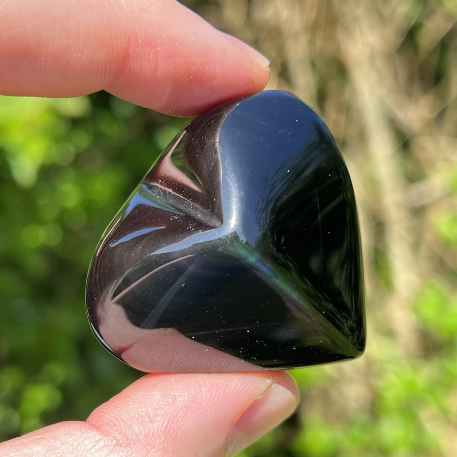 Coeur en Obsidienne Oeil Céleste - CROBSARC125