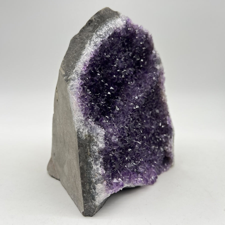 Géode d'Améthyste - Taille L - 1,32kg - GAL882 - AAA+