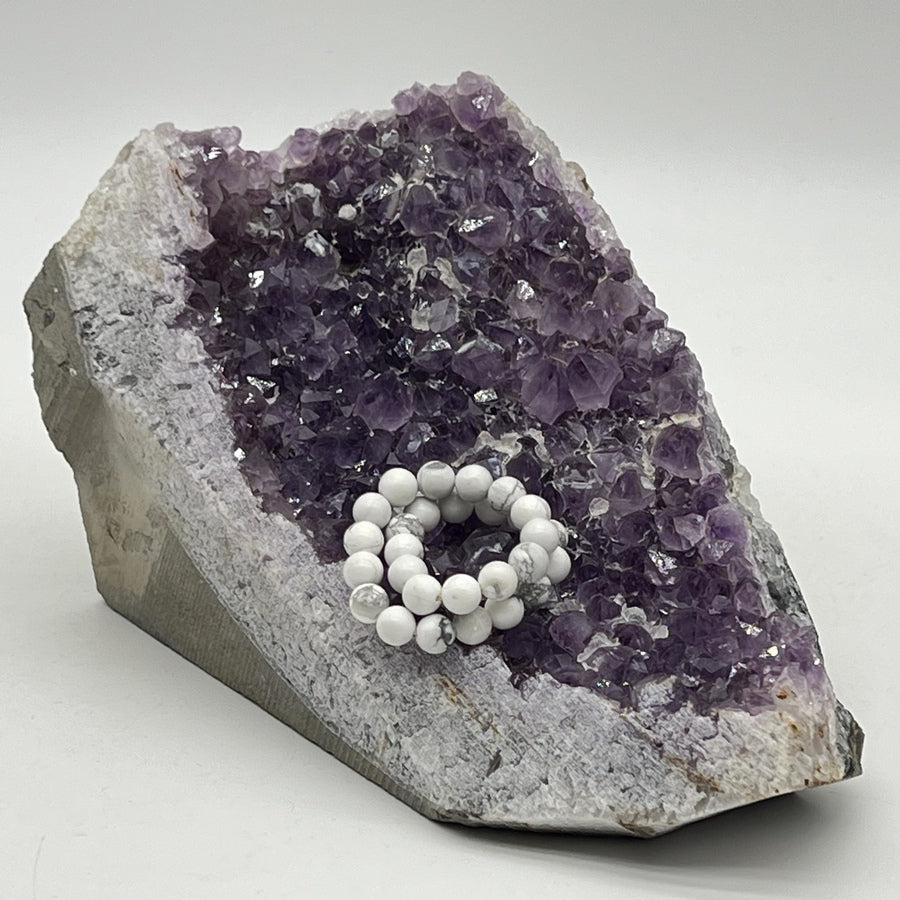 Géode d'Améthyste - Taille L - 1,48kg - GAL883 - AAA+