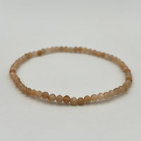 Bracelet Facetté Pierre de Soleil "Optimisme" - Déstockage