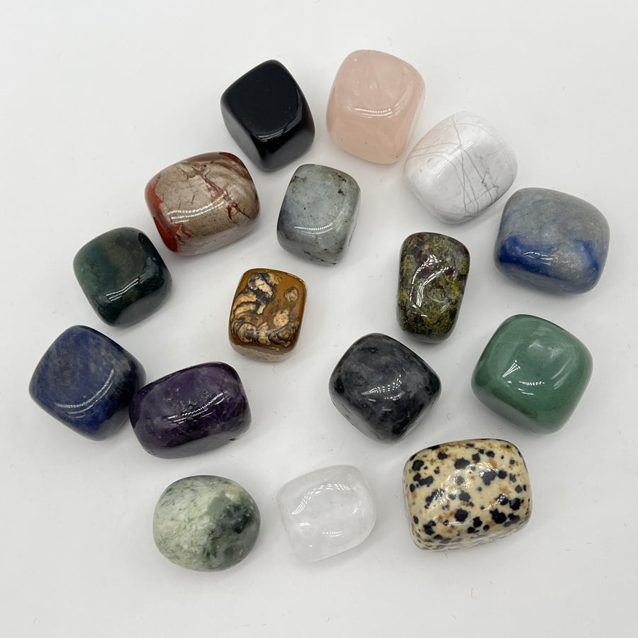 Lot de 16 Pierres Naturelles Découverte - Déstockage