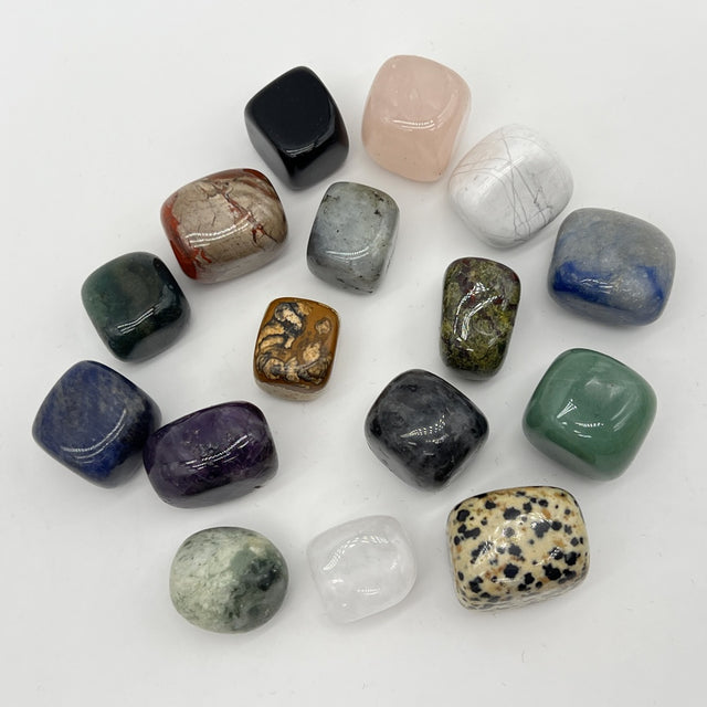 Lot de 16 Pierres Naturelles Découverte - Déstockage