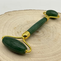 Rouleau de massage en Aventurine Verte - Déstockage