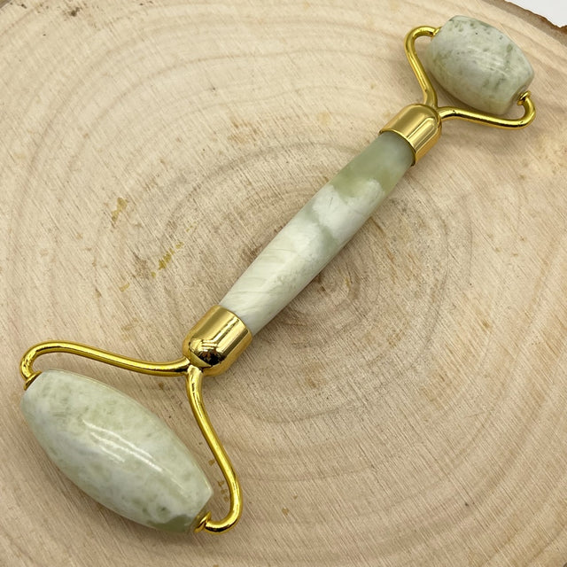 Rouleau de massage en Jade de Chine - Déstockage