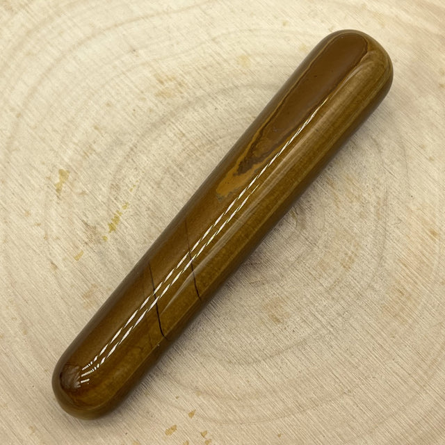 Baton de massage en Oeil de Tigre - Déstockage