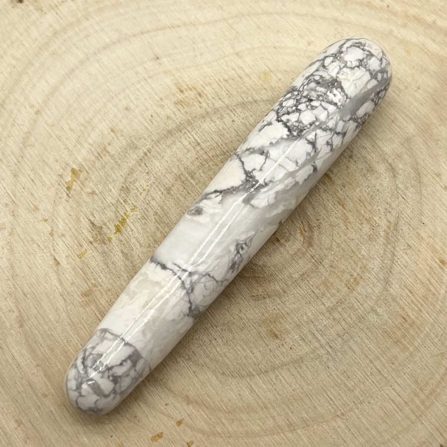 Baton de massage en Howlite - Déstockage