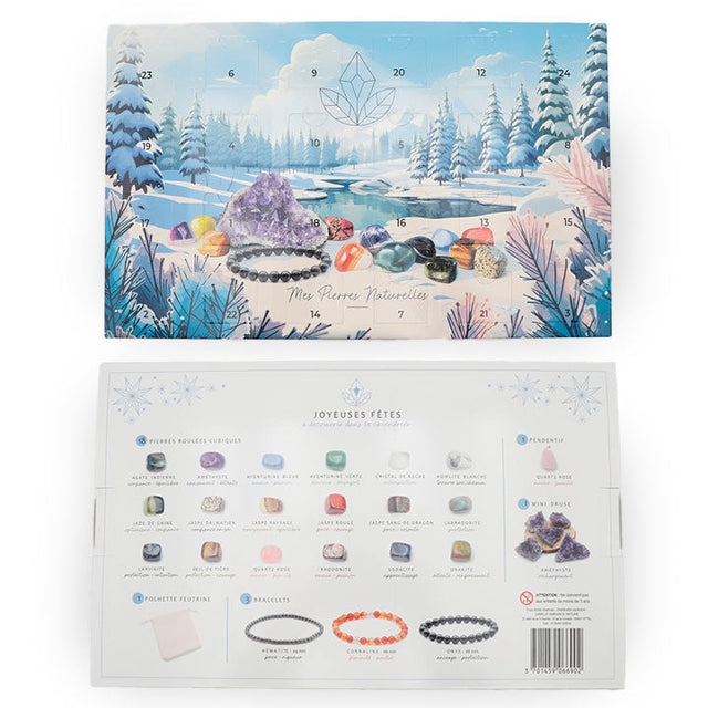 Calendrier de l'Avent Minéraux - Édition Classique