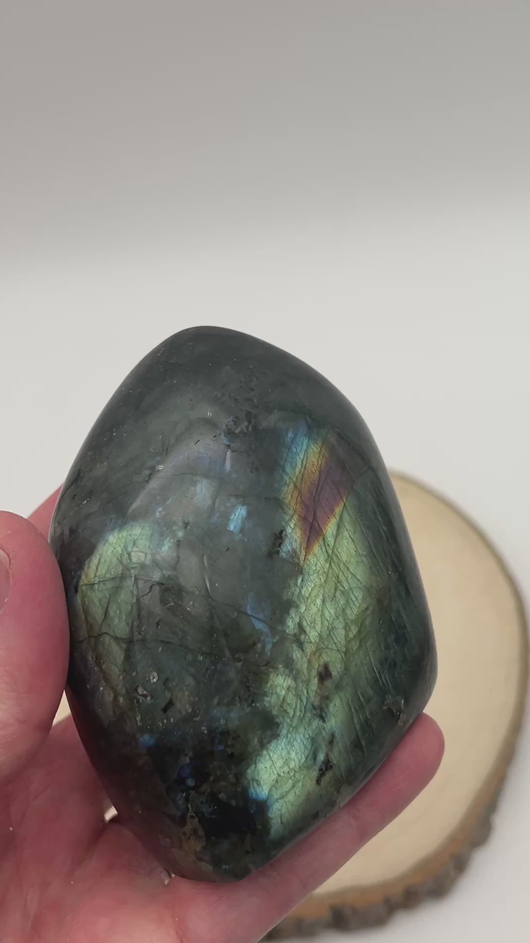 Bloc de Labradorite - BLP1728 - 503g - AAA+
