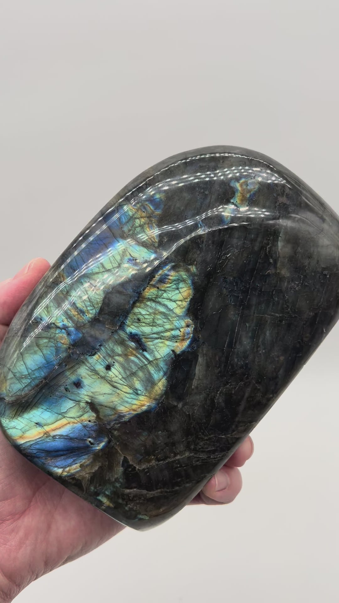 Bloc de Labradorite - BLP1722 - 2,15kg - AAA+