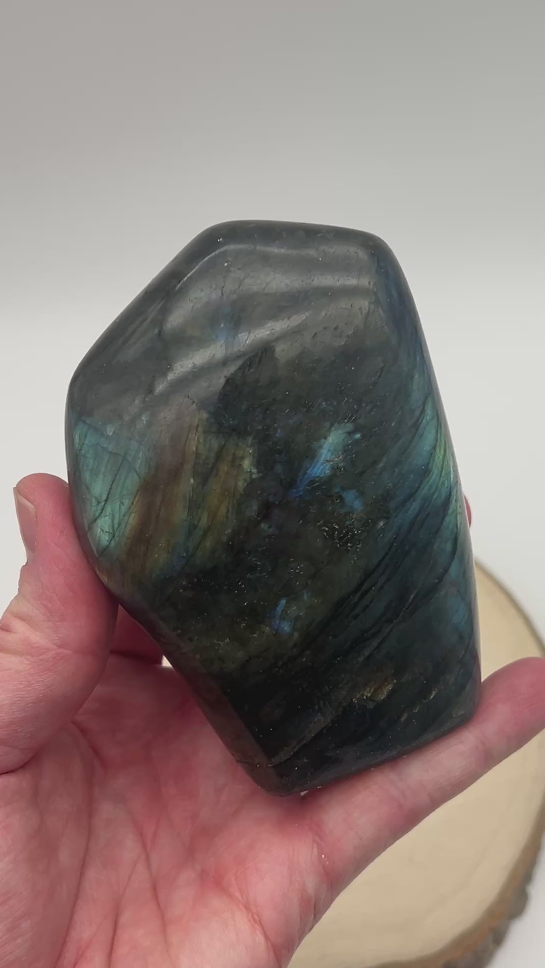 Bloc de Labradorite - BLP1723 - 669g - AAA+