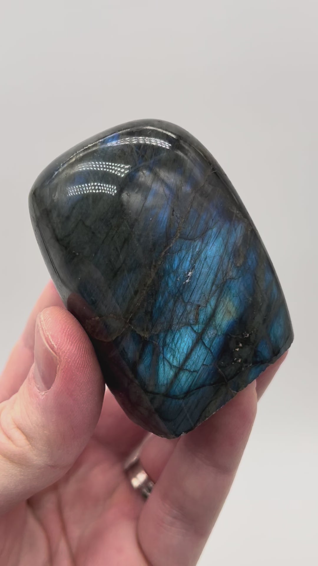 Bloc de Labradorite - BLP1709 - 198g - AAA+